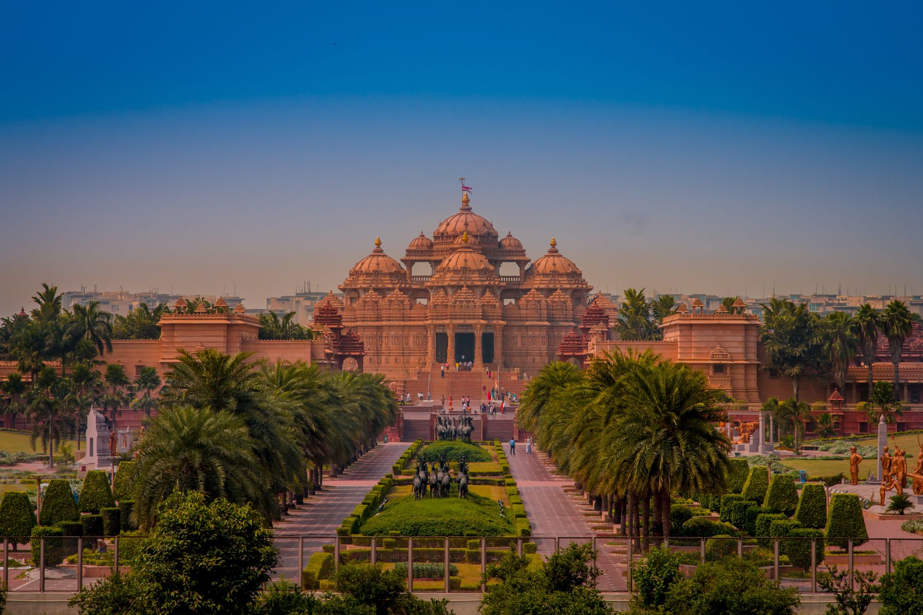 Chrám Akshardham v Jaipuru