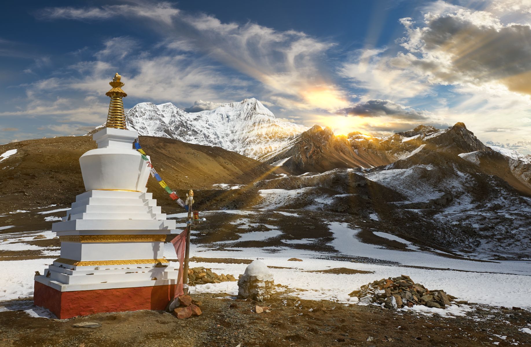 horské pásmo Annapurna