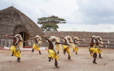 Rwanda | Nyanza - královský palác